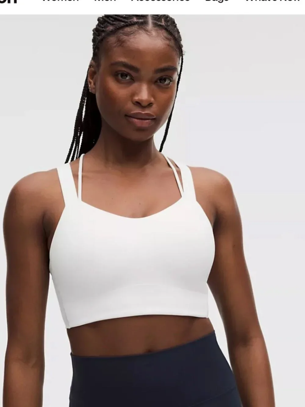 lululemon Like a Cloud Longline Bra  Light Support, D/DD Cup 6 Black